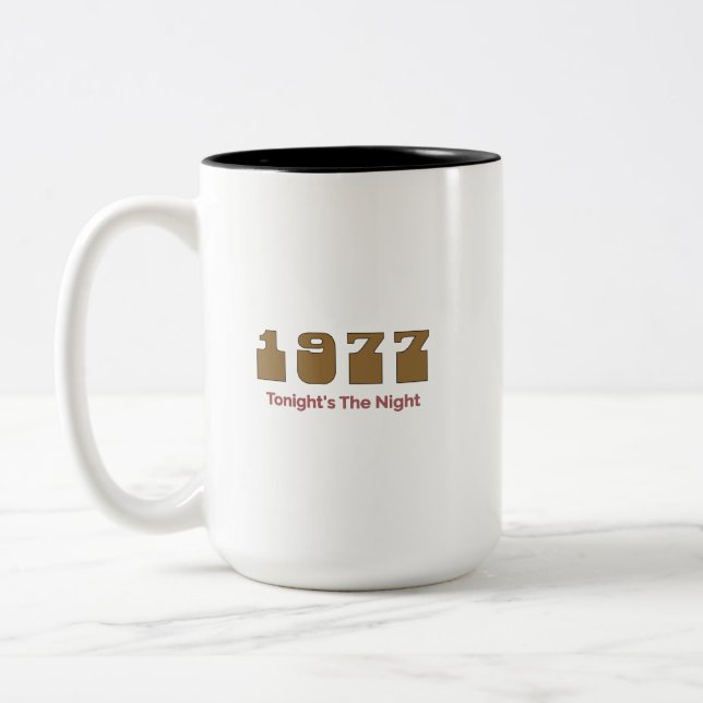 Tasse 2 Couleurs 1977 Meilleur morceau, C'est ce soir (Gauche)