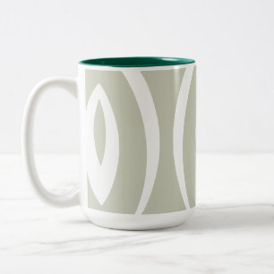 Tasse 2 Couleurs 1 Nature Rythmique Minimaliste