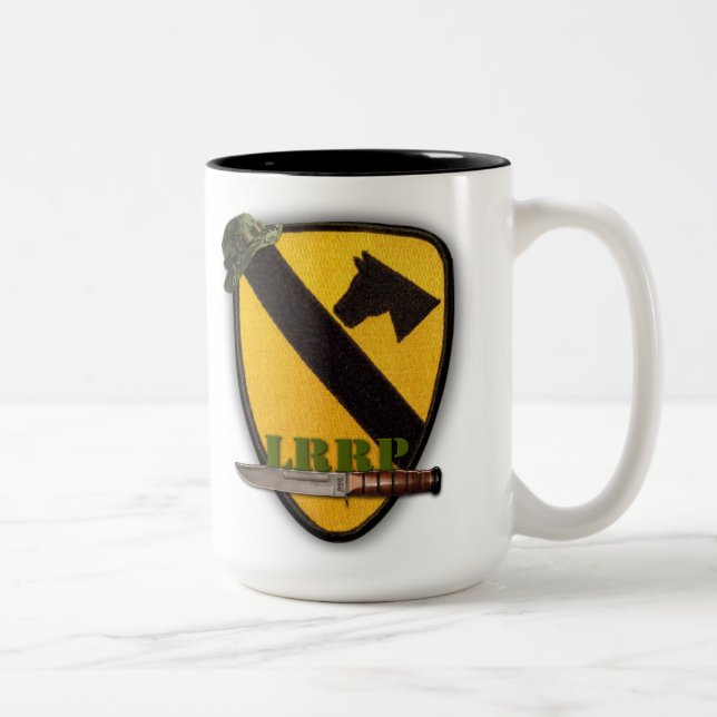 Tasse 2 Couleurs 1re 7e division de cavalerie anciens combattants d (Droit)