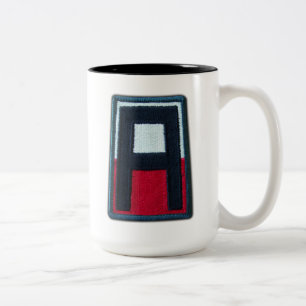 Tasse 2 Couleurs 1re armée Fort Gillem Insignia vétérans vétérans