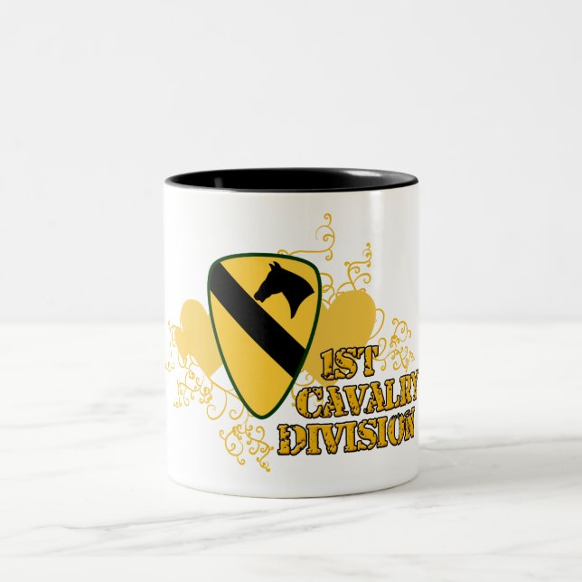 Tasse 2 Couleurs 1re division de cavalerie (Centre)