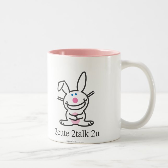 Tasse 2 Couleurs 2cute 2talk 2u (Droit)