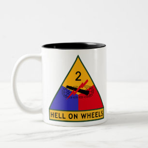 Tasse 2 Couleurs 2nd Armored Division