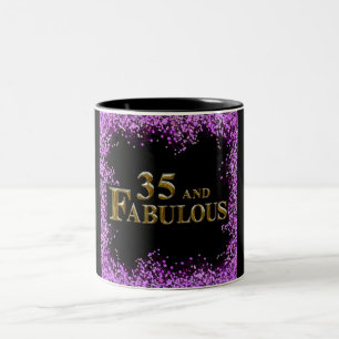 Tasse 2 Couleurs 35e anniversaire