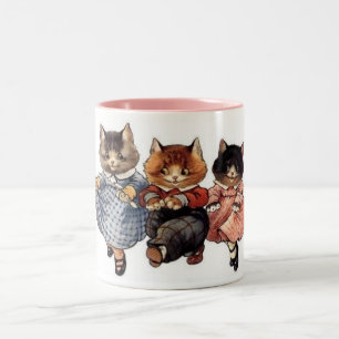 Tasse 2 Couleurs 3 joyeux chats