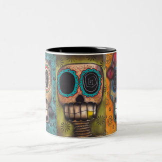 Tasse 2 Couleurs 3 squelettes