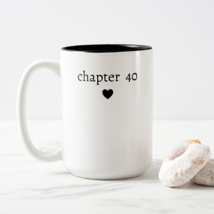 Tasse 2 Couleurs 40e anniversaire Chapitre 40