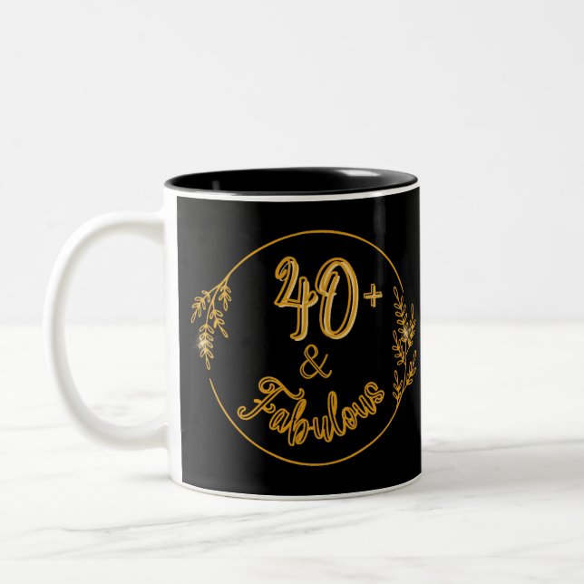 Tasse 2 Couleurs 40e anniversaire Dreaming! (Gauche)