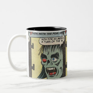 Tasse 2 Couleurs 40s Horror Comic   Meilleure bande dessinée classi