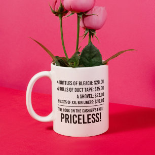 Tasse 2 Couleurs 4 Bouteilles De Bleach : 20,00 $ 4 Rouleaux De Ban