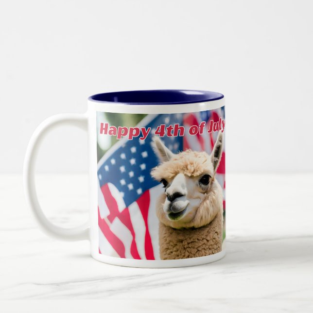 Tasse 2 Couleurs 4 juillet (Gauche)