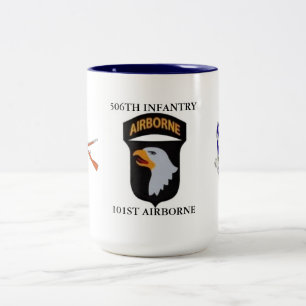 TASSE 2 COULEURS 506TH L'INFANTERIE ATTAQUENT