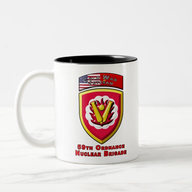 Tasse 2 Couleurs 59e brigade nucléaire (Gauche)