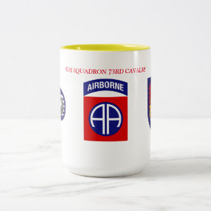 Tasse 2 Couleurs 5ème La CAVALERIE d'ESCADRON soixante-treizième