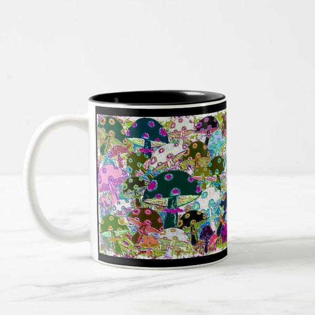 Tasse 2 Couleurs 64 champignons 5 (Gauche)
