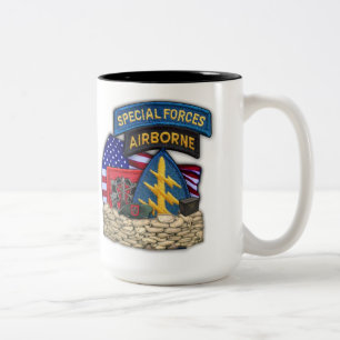 Tasse 2 Couleurs 7e Coupes flash pour les vétérans du groupe des fo