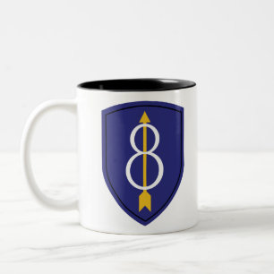 Tasse 2 Couleurs 8th Infantry Division
