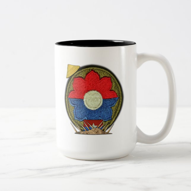 Tasse 2 Couleurs 9e division d'infanterie Compagnie Charlie (Droit)