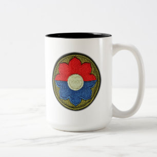 Tasse 2 Couleurs 9ème L'infanterie Fort Lewis d'identification