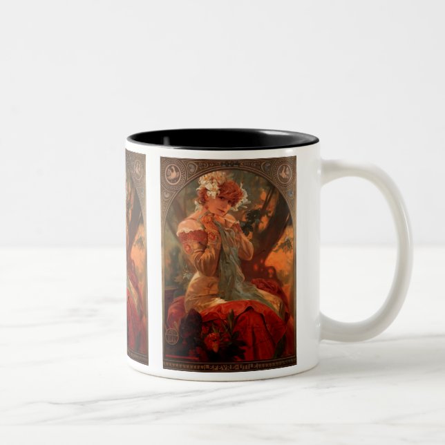 Tasse 2 Couleurs à gauche (Droit)