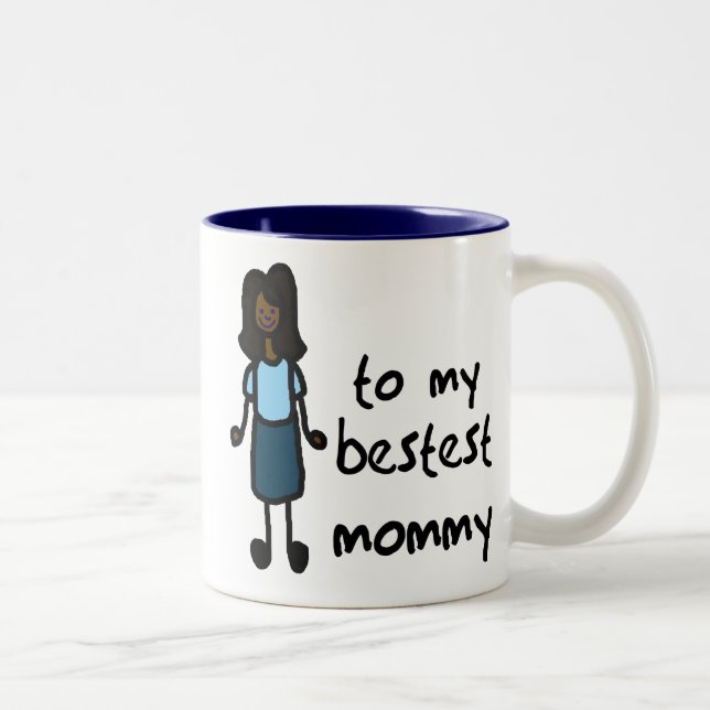 TASSE 2 COULEURS À MA MAMAN DE BESTEST (Droit)