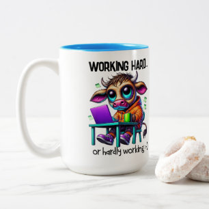 Tasse 2 Couleurs À peine au travail