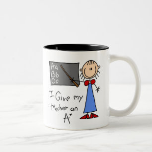 Tasse 2 Couleurs A plus le professeur