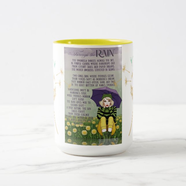 Tasse 2 Couleurs À travers la pluie (buvette) (Centre)