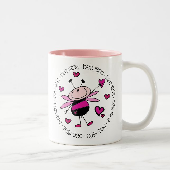 Tasse 2 Couleurs Abee Mine Valentine (Droit)