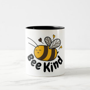 Tasse 2 Couleurs Abeille mignonne