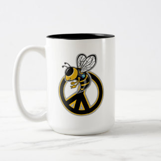 TASSE 2 COULEURS ABEILLE PAIX 