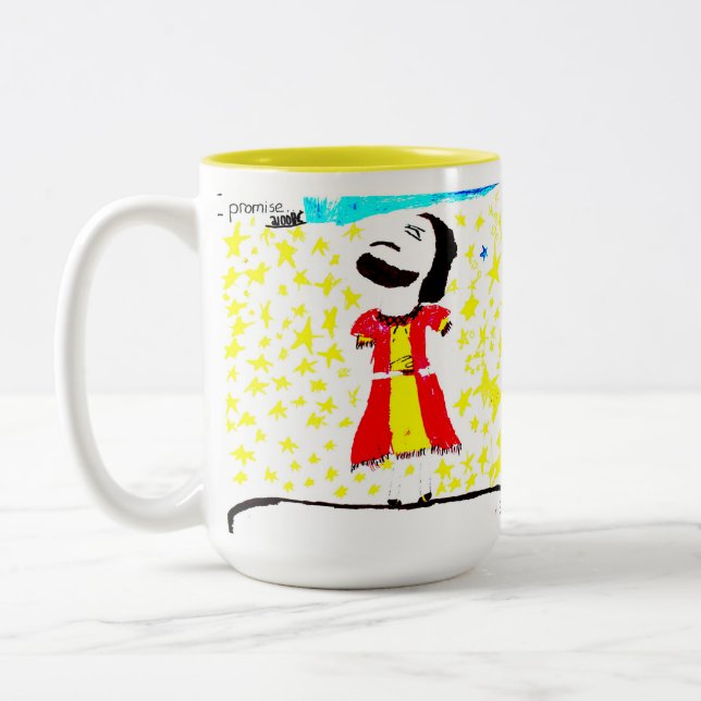 Tasse 2 Couleurs Abraham (Gauche)