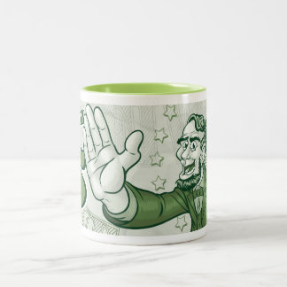 Tasse 2 Couleurs Abraham Lincoln hauts cinq
