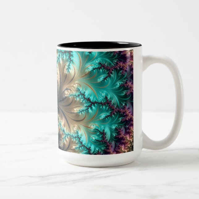 Tasse 2 Couleurs Abstrait (Droit)