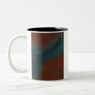 Tasse 2 Couleurs Abstrait 1 : rouges et bleus