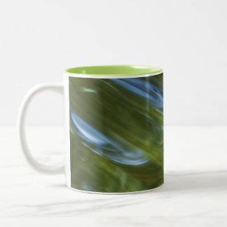 Tasse 2 Couleurs Abstrait vert