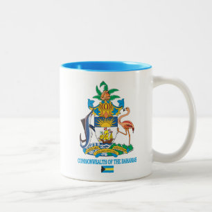 Tasse 2 Couleurs Accord du Commonwealth des Bahamas