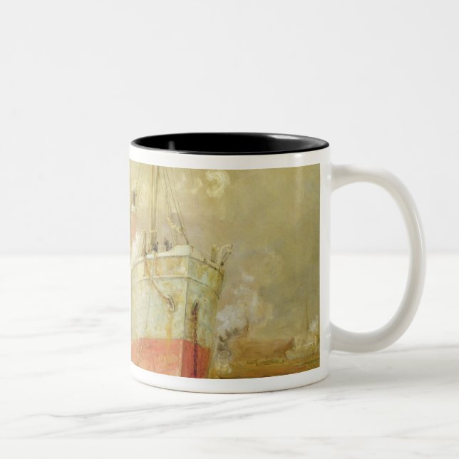 Tasse 2 Couleurs Accouplement d'un cargo (Droit)