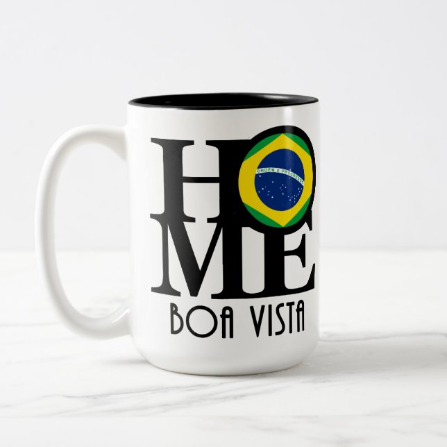 Tasse 2 Couleurs ACCUEIL Boa Vista 15oz (Gauche)