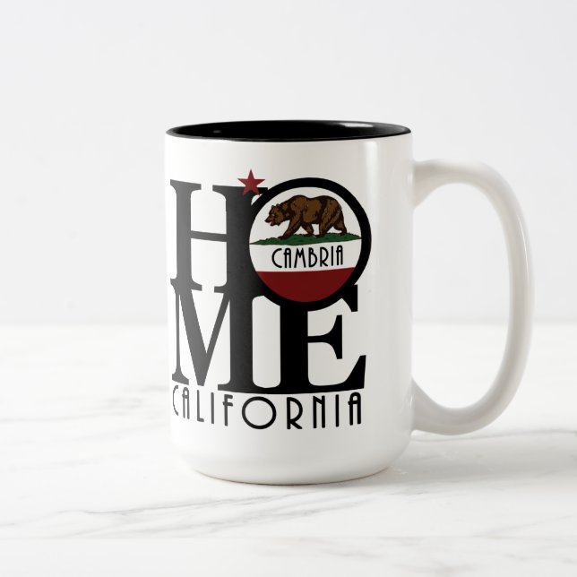 Tasse 2 Couleurs ACCUEIL Cambria 15oz (Droit)