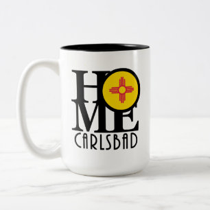 Tasse 2 Couleurs ACCUEIL Carlsbad NM 15oz