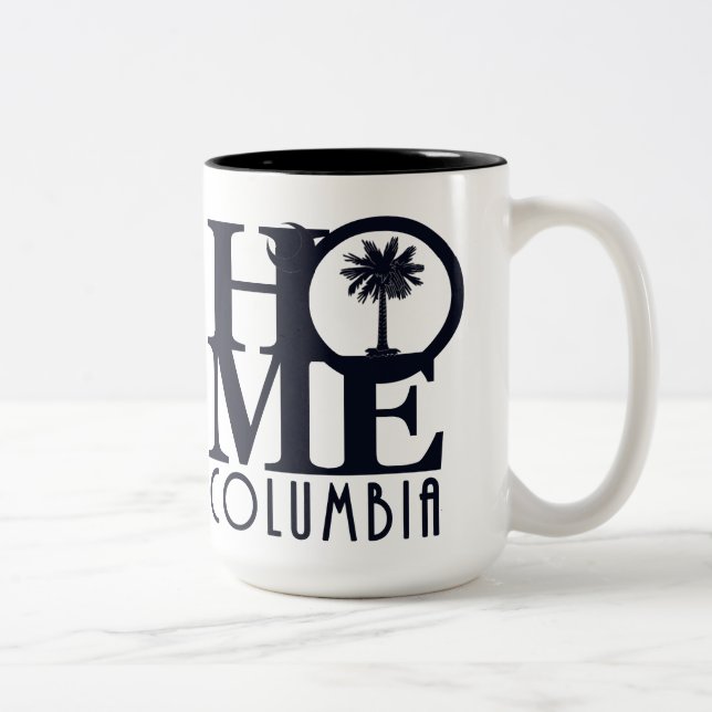 Tasse 2 Couleurs ACCUEIL Colombie 15oz (Droit)