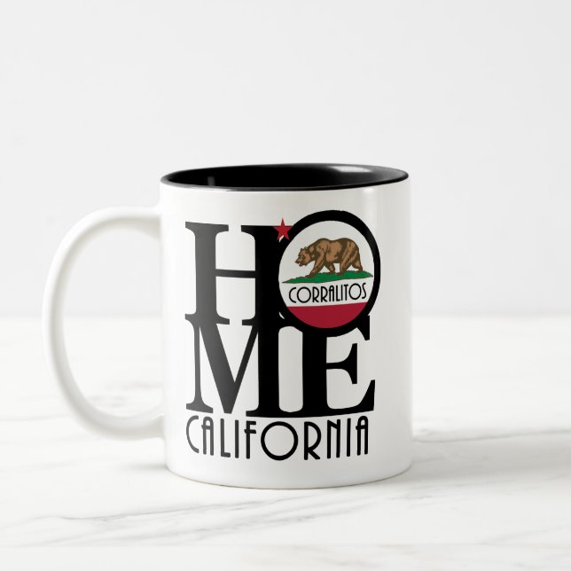 Tasse 2 Couleurs ACCUEIL Corralitos 11oz (Gauche)