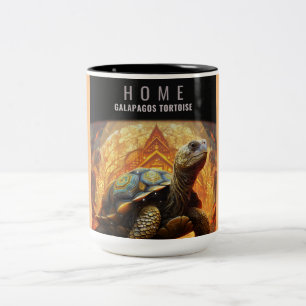 Tasse 2 Couleurs Accueil Galapagos Tortue