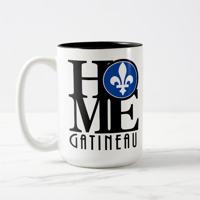 Tasse 2 Couleurs ACCUEIL Gatineau 15oz (Gauche)