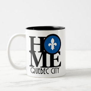 Tasse 2 Couleurs ACCUEIL Québec Ville 11oz