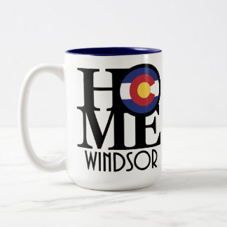 Tasse 2 Couleurs ACCUEIL Windsor Colorado 15oz