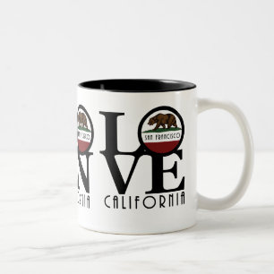 Tasse 2 Couleurs AccueilBornLove San Francisco Triple Play 11oz