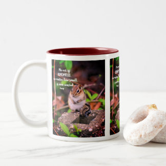 Tasse 2 Couleurs Actes De Gentillesse Citation Inspirationnelle Chi