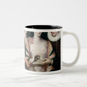 Tasse 2 Couleurs Acteurs du dell'Arte de Commedia